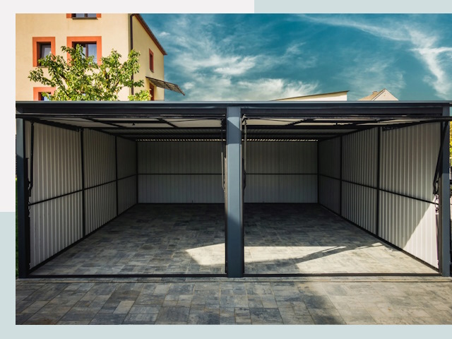 Гаражи из металлоконструкций от 652 руб. в Шумерля