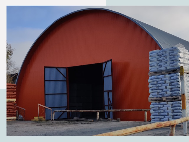 Полукруглые ангары по цене от 652 руб. в Шумерля