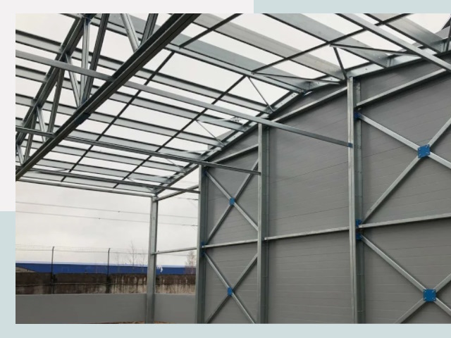 Каркасные ангары от СтальСтрой-Шмр по цене от 652 руб.