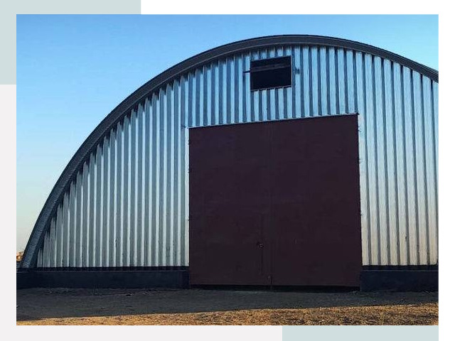 Бескаркасные ангары в Шумерле