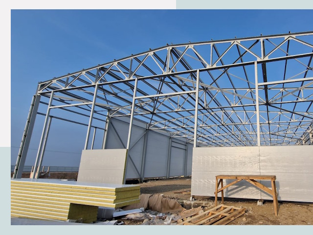 Утепленные ангары в Шумерля от 652 руб. за м²