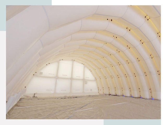 Пневмокаркасные ангары в Шумерле