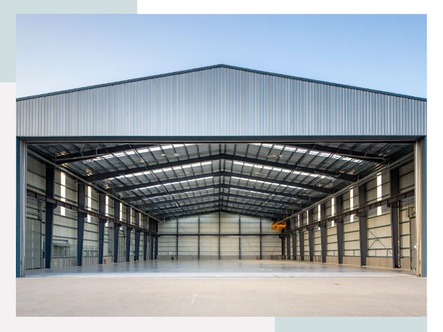 Большие ангары в Шумерле