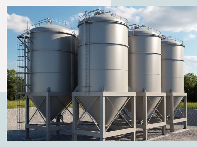 Металлические силосы от СтальСтрой-Шмр по цене 652 руб.