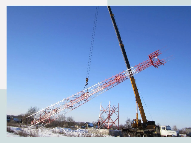 Строительство башен связи в Шумерле от 652 руб.