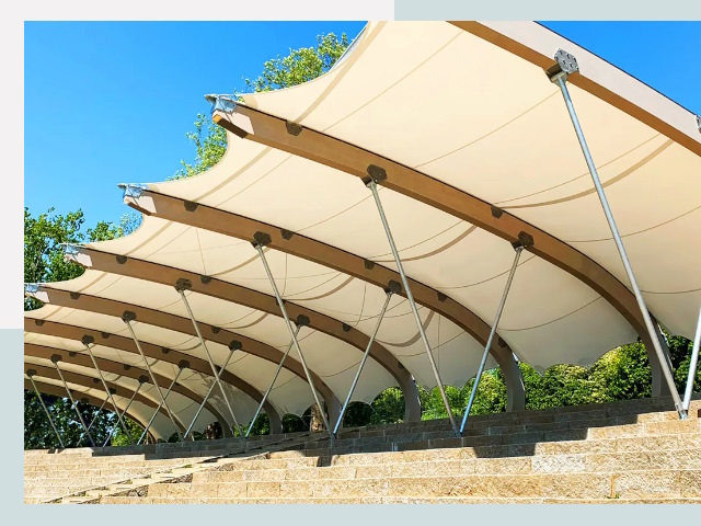 Мембранные конструкции в Шумерля от 652 руб. за м2