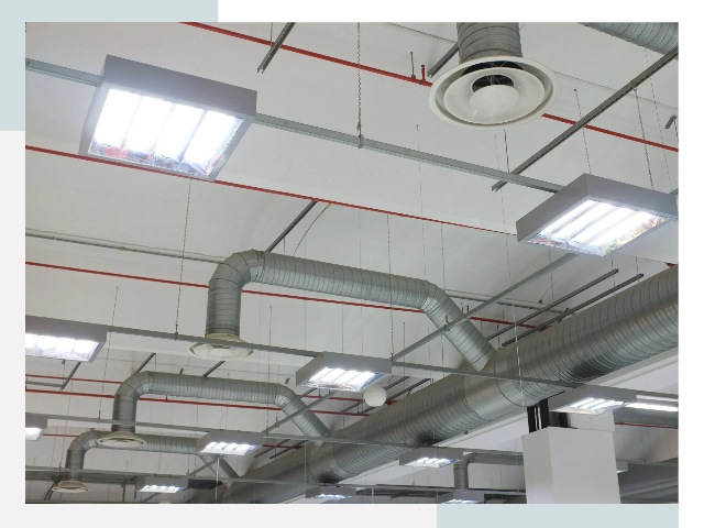 Вентиляция ангаров в Шумерле