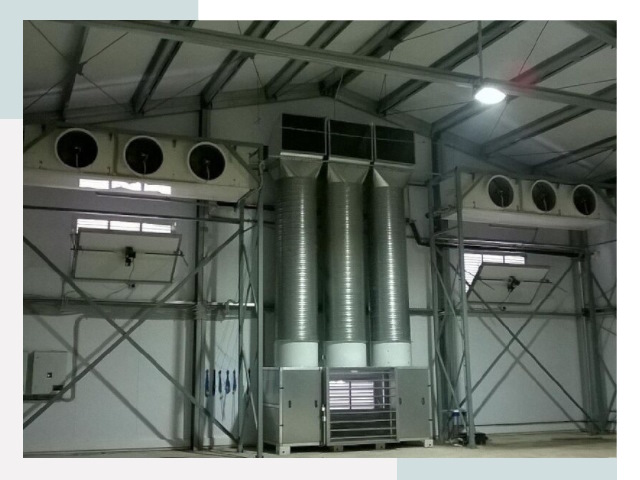 Инженерные системы для ангаров в Шумерле