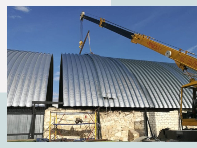 Реконструкция ангаров в Шумерле от 652 руб.